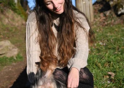 photographie de chien lorinne shiny