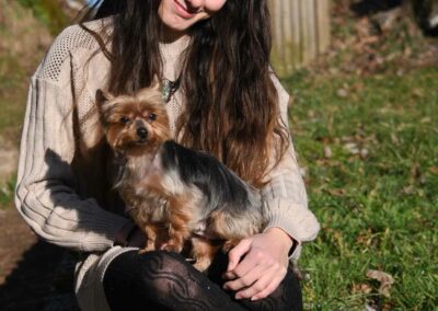 photographie de chien lorinne shiny