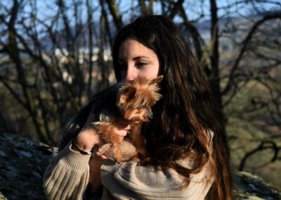 photographie de chien lorinne shiny