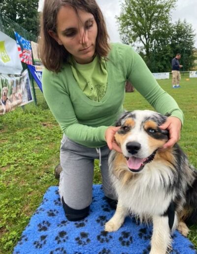 Discdog competition internationale Danse avec ton chien