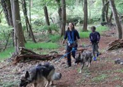 Cani-rando école Bel Air Francheville Périscolaire